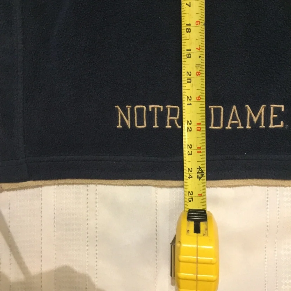 Columbia Notre Dame Embroidered Hoodie Youth Large - Picture 6 of 8